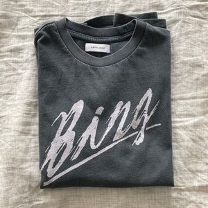 Anine Bing Oversized Graphic Tee
